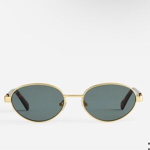 Madewell Wire Frame Oval Sunglasses